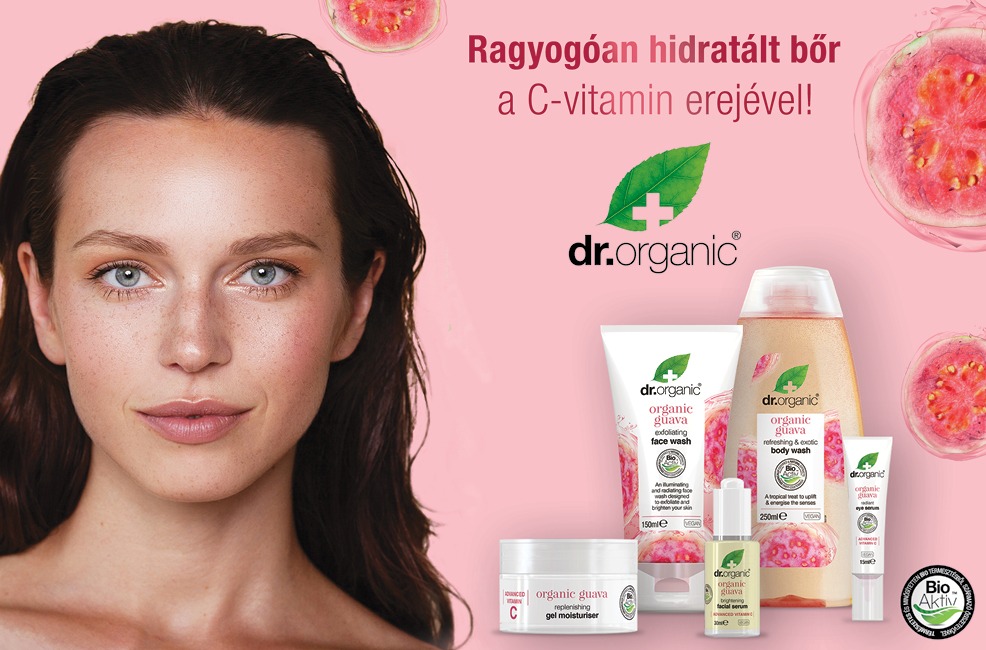 Vitaminbomba a bőrnek – Itt a Dr. Organic Guava termékcsaládja!