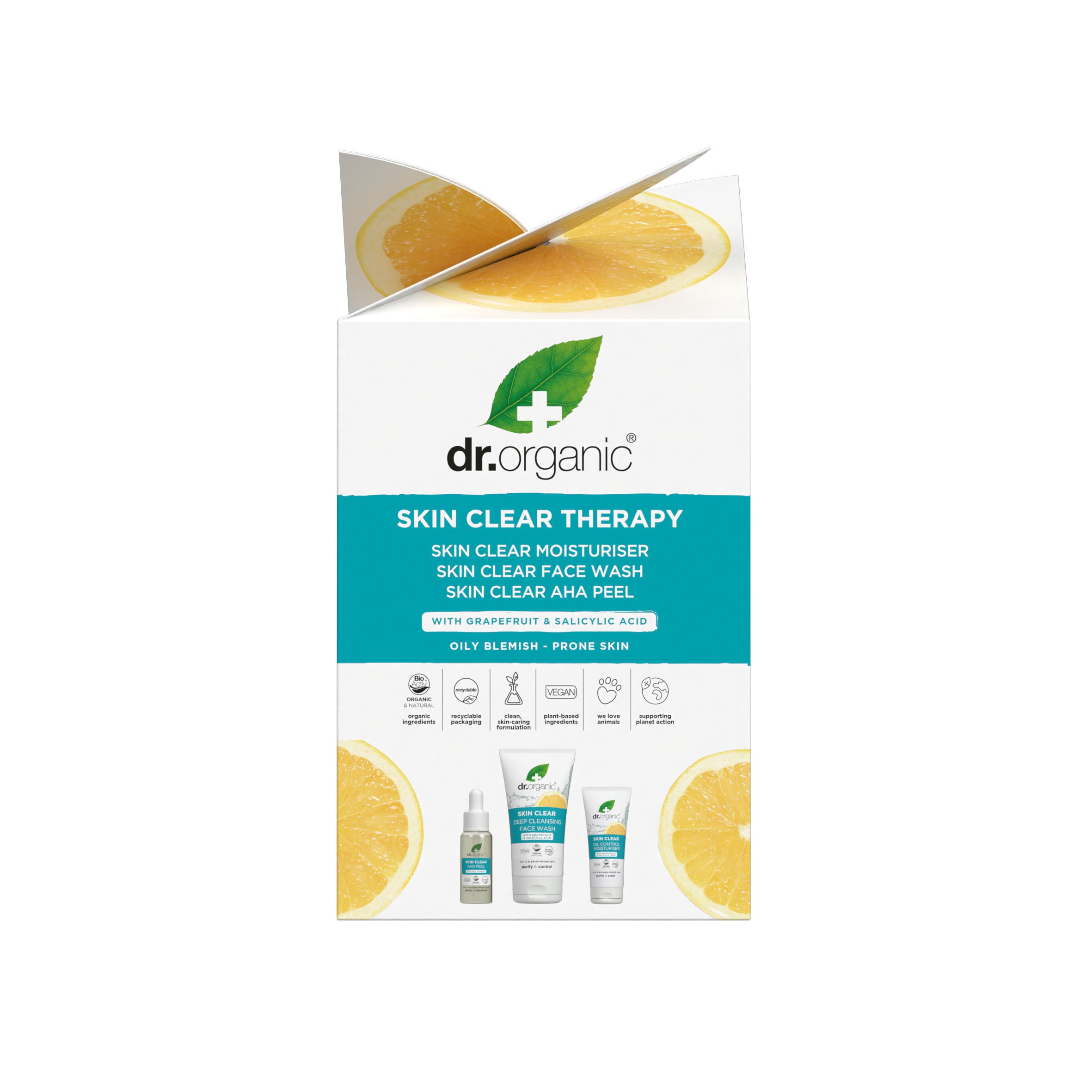 Dr. Organic Skin Clear Arcápoló csomag